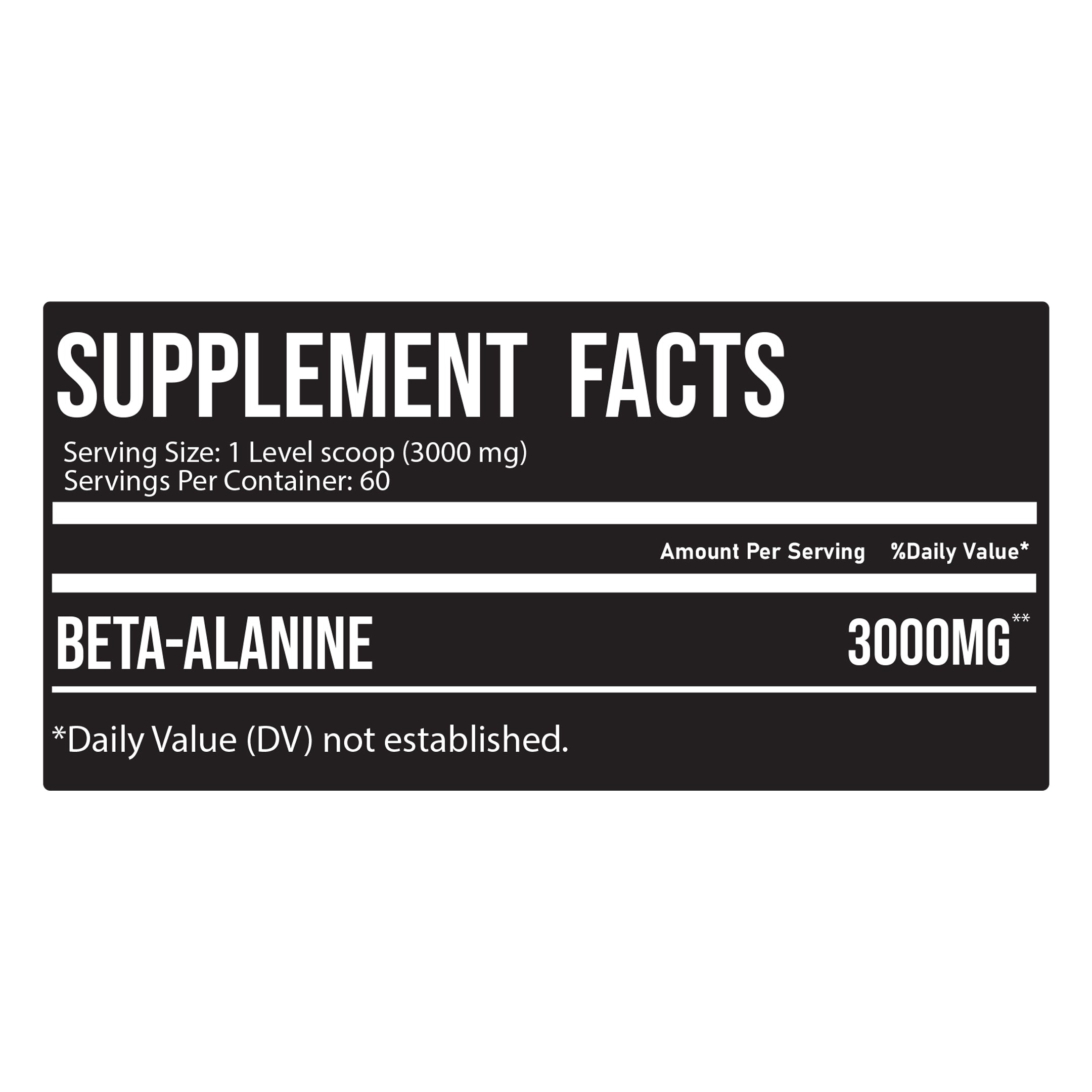 Lls Beta-Alanine – 60 Servings, 180g