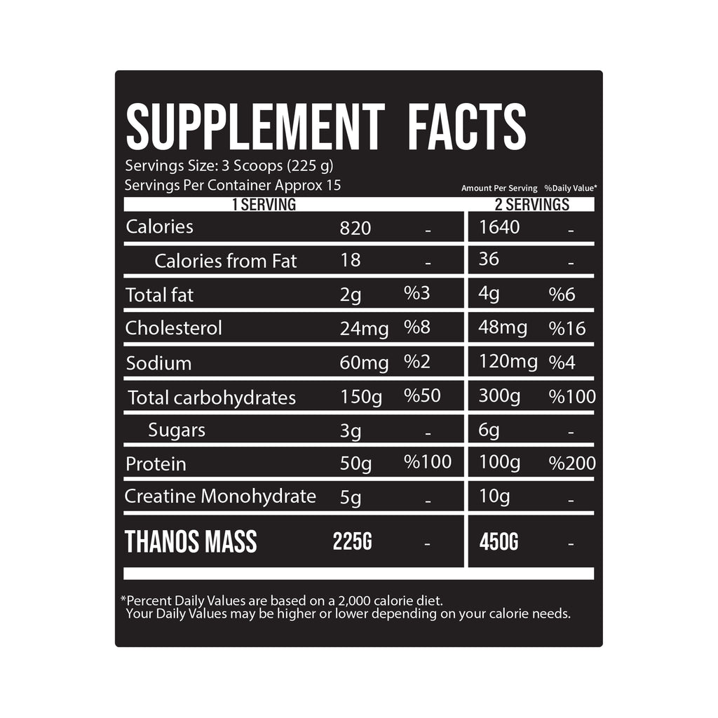 Lls Thanos Gain | Powerful Mass Gainer & High Calorie Formula – 6.8KG