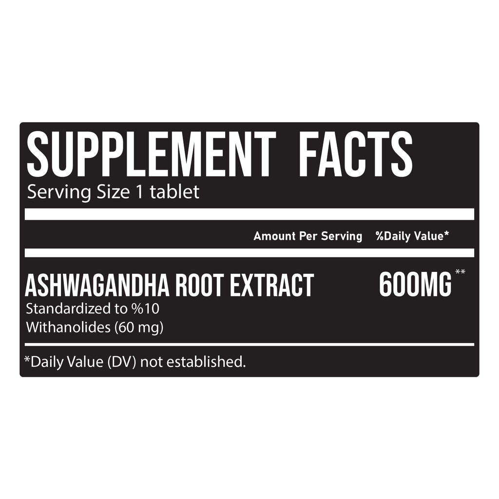 Lls Ashwaganda 600 mg – 60 Serving Stress & Energy Support